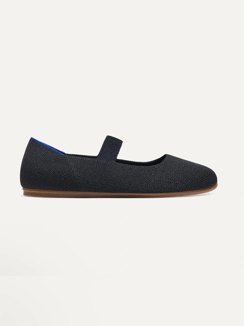 Rothy’s The Kids Mary Jane Slip-On Black  Shoes Ballerina Flats Girls Sz 2  AA27
